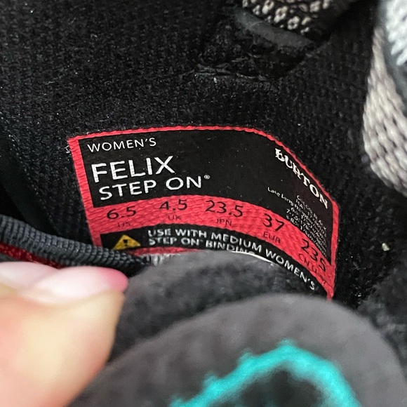 Burton Boa Imprint 3 Snowboard boots Wm 6.5 - Picture 4 of 10